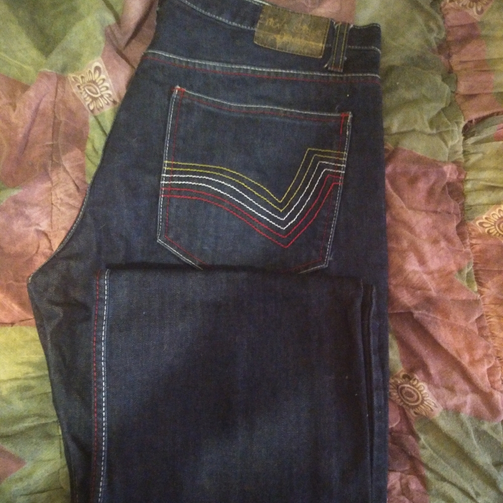COPY - Black and blue jeans and apt9